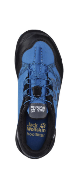 Гибкие кроссовки для детей Jack Wolfskin Jungle Gym Texapore Low K