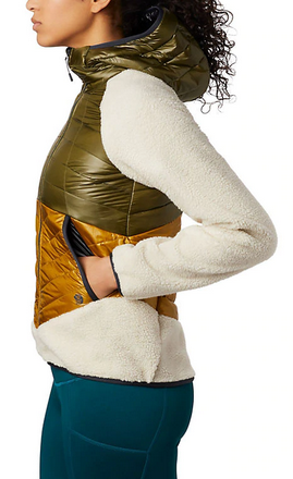 Mountain Hardwear - Утепленная женская куртка Altius Hybrid Hoody