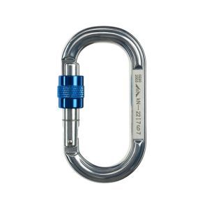 Прочный муфтовый карабин Вертикаль Овал дюралевый Keylock