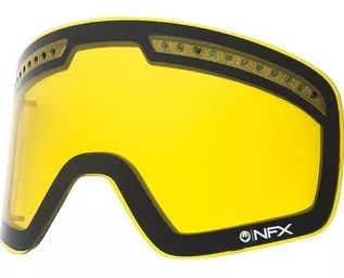 Dragon Alliance - Сноубордическая маска NFX (оправа GrassHeathr, линзы Smoke Gold+Yellow)