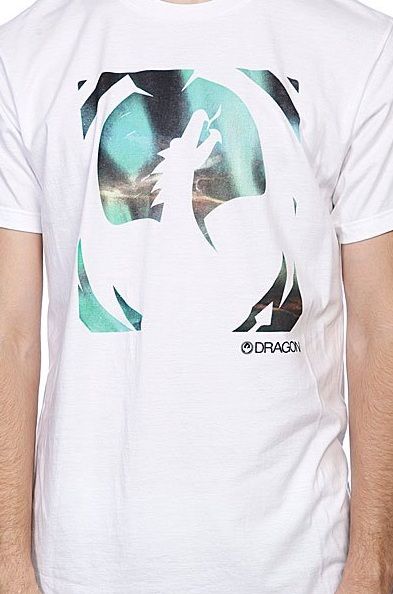 Dragon Alliance - Хлопковая мужская футболка Aurora F12