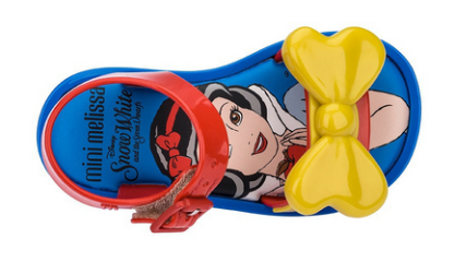 Летние детские пантолеты бантиком Melissa Mar Sandal Snow White BB