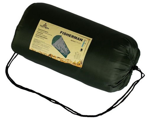 Totem - Спальный мешок с правой молнией Fisherman (комфорт +10С)