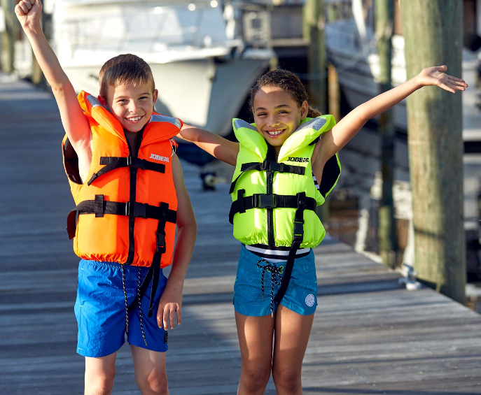 Спасательный жилет яркий легкий и прочный Jobe Comfort Boating Youth