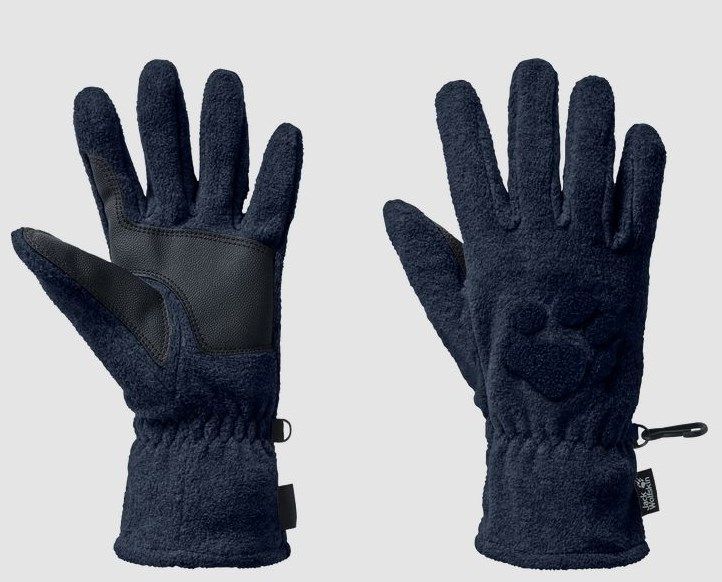 Перчатки универсальные флисовые Jack Wolfskin Paw Gloves