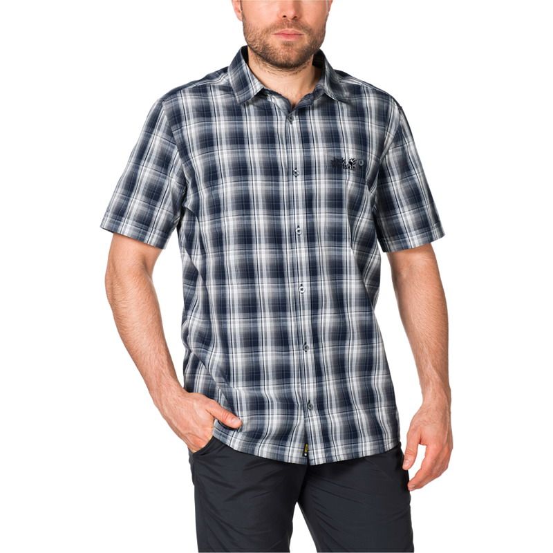 Jack Wolfskin — Рубашка с коротким рукавом для мужчин Fairford Shirt Men