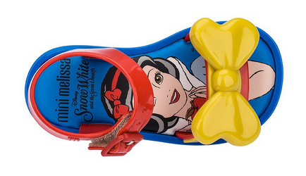 Летние детские пантолеты бантиком Melissa Mar Sandal Snow White BB