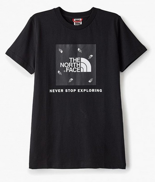 The North Face - Легкая футболка с принтом Box S/S Tee