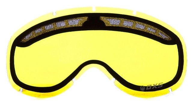 Dragon Alliance - Сноубордическая маска DXs (оправа Frost, линзы Smoke + Yellow)