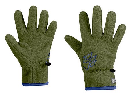 Перчатки зимние детские Jack Wolfskin Baksmalla fleece glove kids