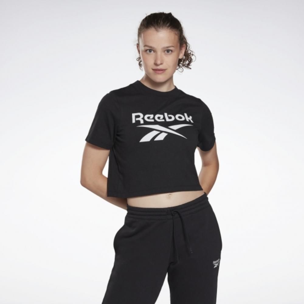 Спортивная женская футболка Reebok Ri Crop Tee