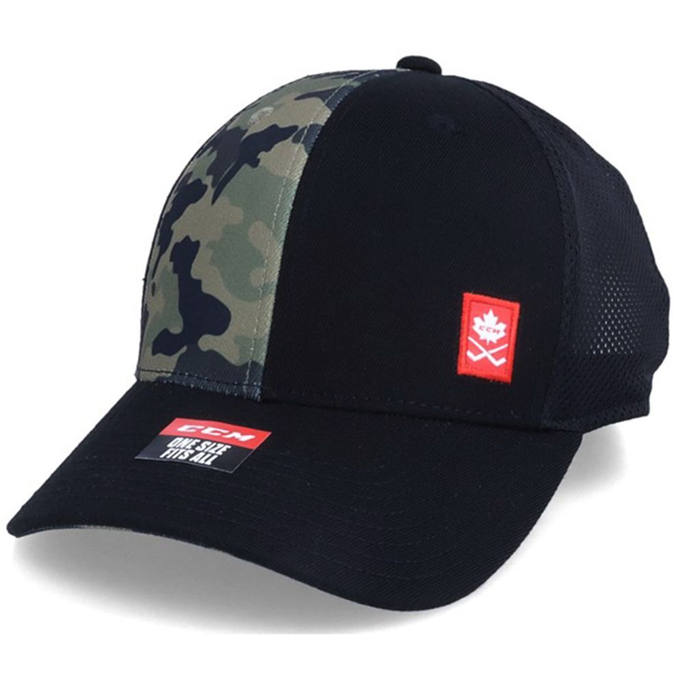 Стильная кепка ССМ Camo meshback trucker cap 
