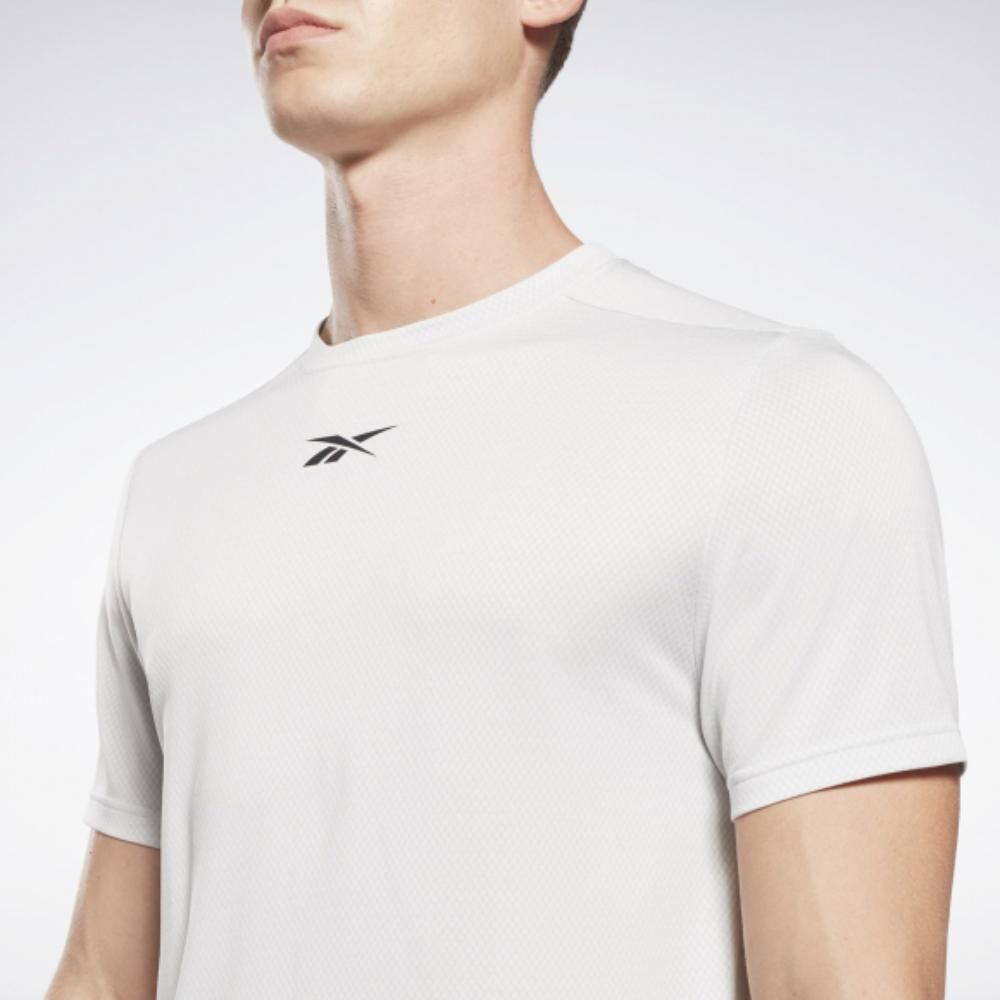 Удобная мужская футболка Reebok Wor Melange Ss Tee