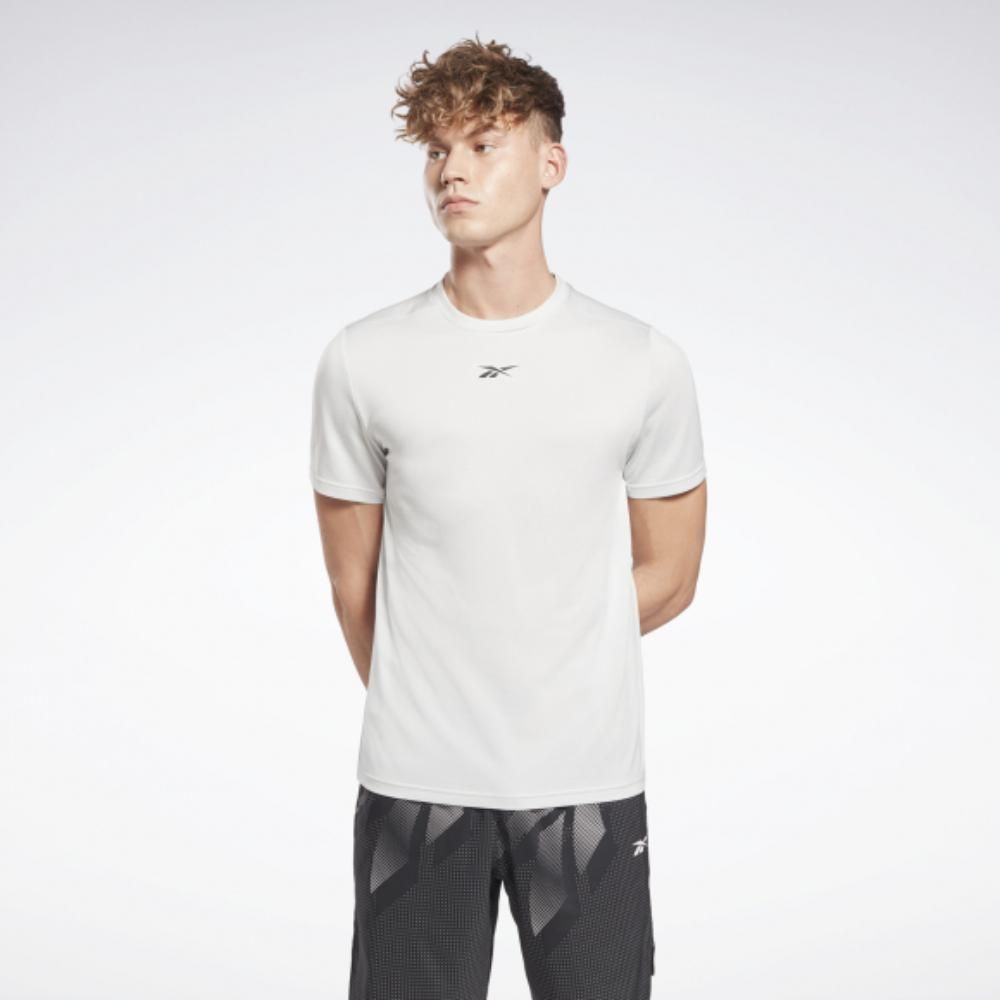 Удобная мужская футболка Reebok Wor Melange Ss Tee