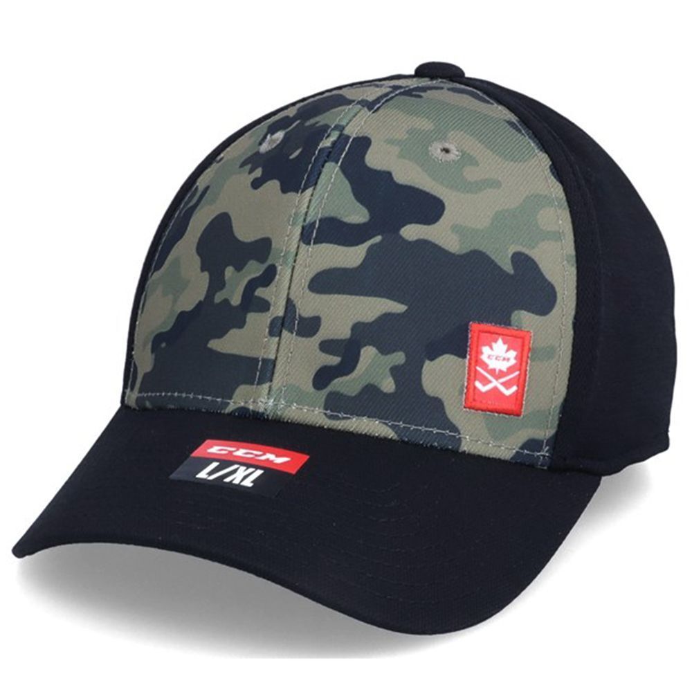 Мужская кепка ССМ Camo structured flex cap 
