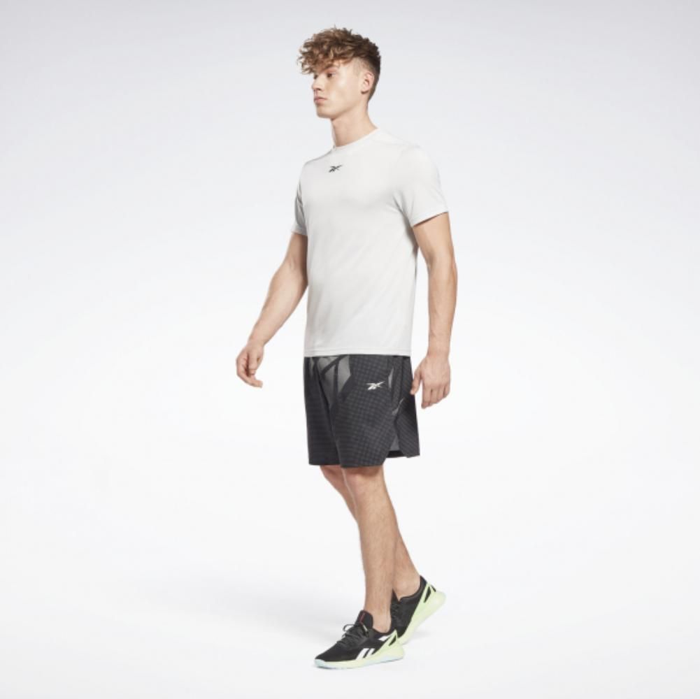 Удобная мужская футболка Reebok Wor Melange Ss Tee