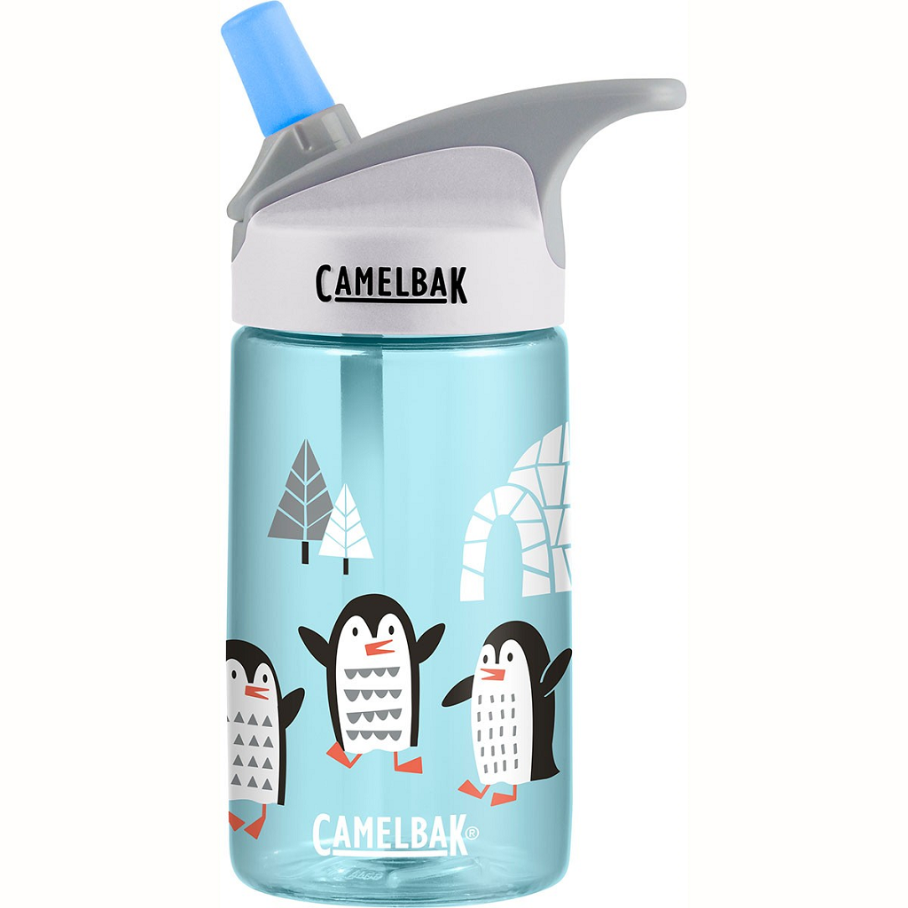 CamelBak - Бутылка детская компактная eddy Kids 0.4L Playful Penguins Holiday LE