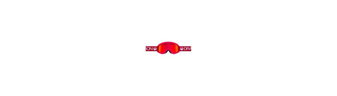 Dragon Alliance - Горнолыжные очки DX (оправа Red, линза Red Ionized)