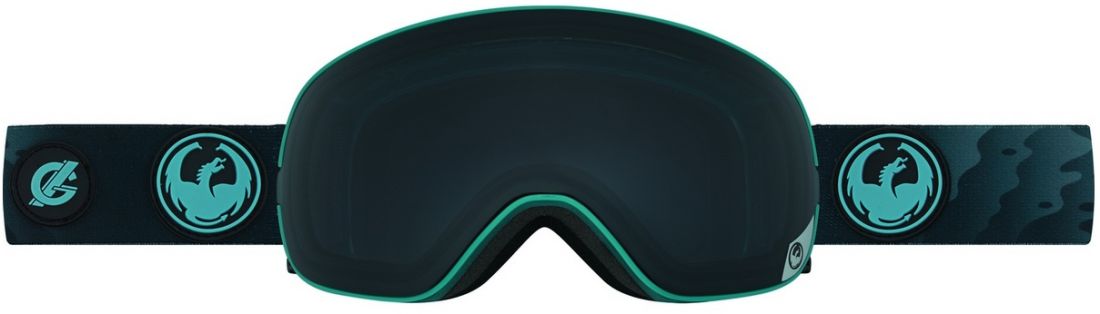 Dragon Alliance - Горнолыжные очки X2s (оправа Gigi Ruf Signature Blue, линзы Dark Smoke + Yellow Red Ion)
