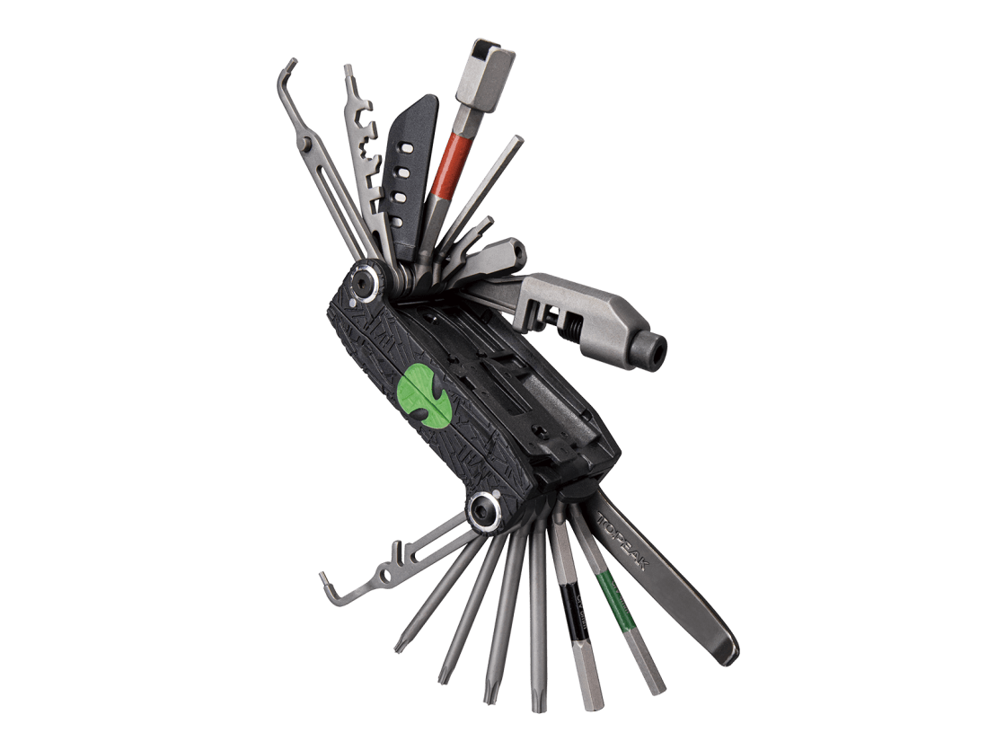 Прочный мультиинструмент Topeak Alien X, 2-piece Type Tool, 37 Functions, With Tool Bag