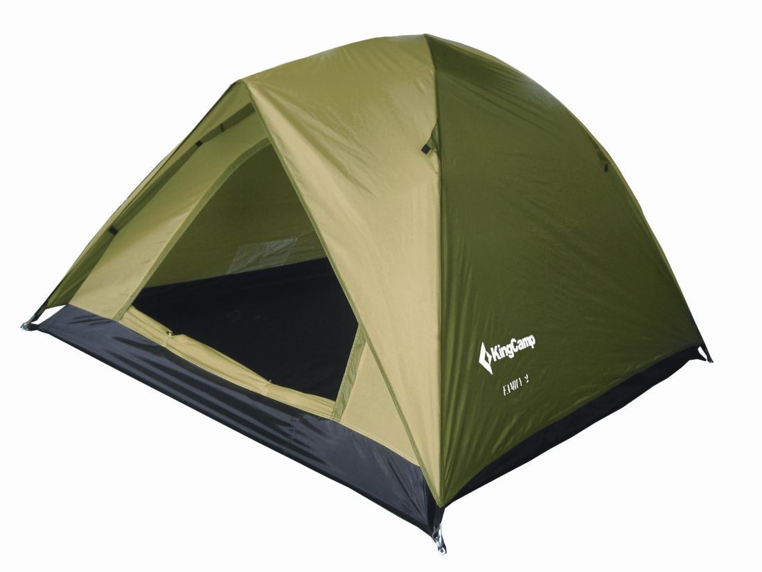 King Camp - Туристическая трёхместная палатка 3073 Family Fiber