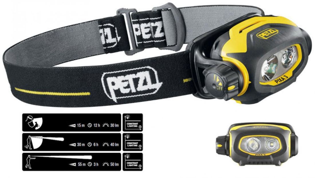 Petzl - Качественный налобный фонарь Pixa 3