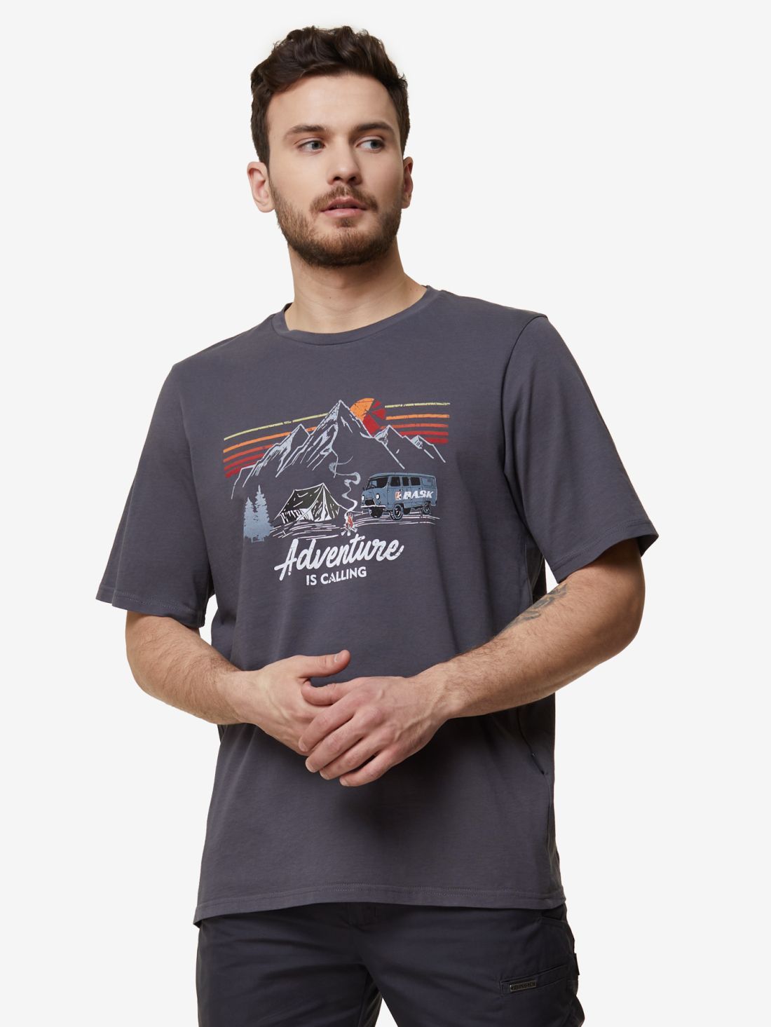 Лёгкая мужская футболка Bask Heritage