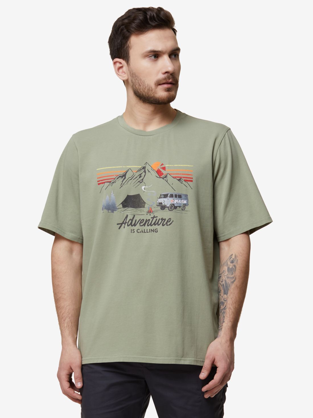 Лёгкая мужская футболка Bask Heritage