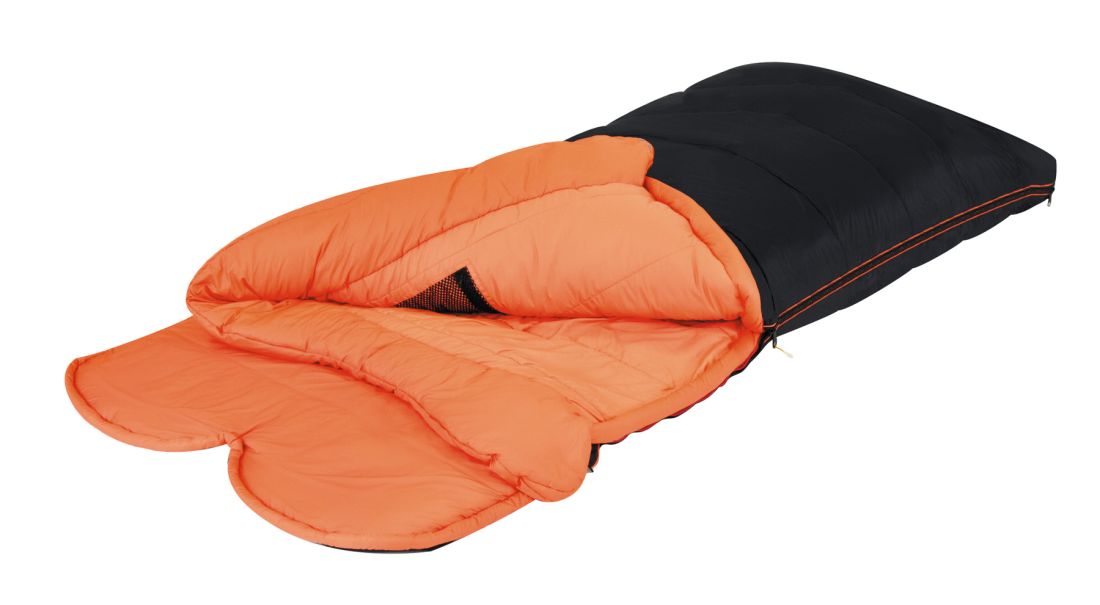 Туристический спальный мешок с левой молнией Alexika Omega Ice Platinum (комфорт -3) 