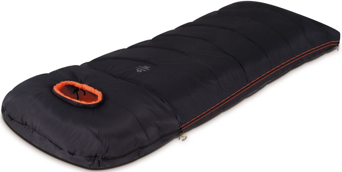 Туристический спальный мешок с правой молнией Alexika Omega Ice Platinum (комфорт -3)