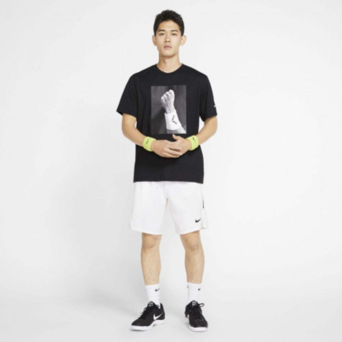 Удобная мужская футболка Nike Rafa M Nkct Dry Tee Db Gfx