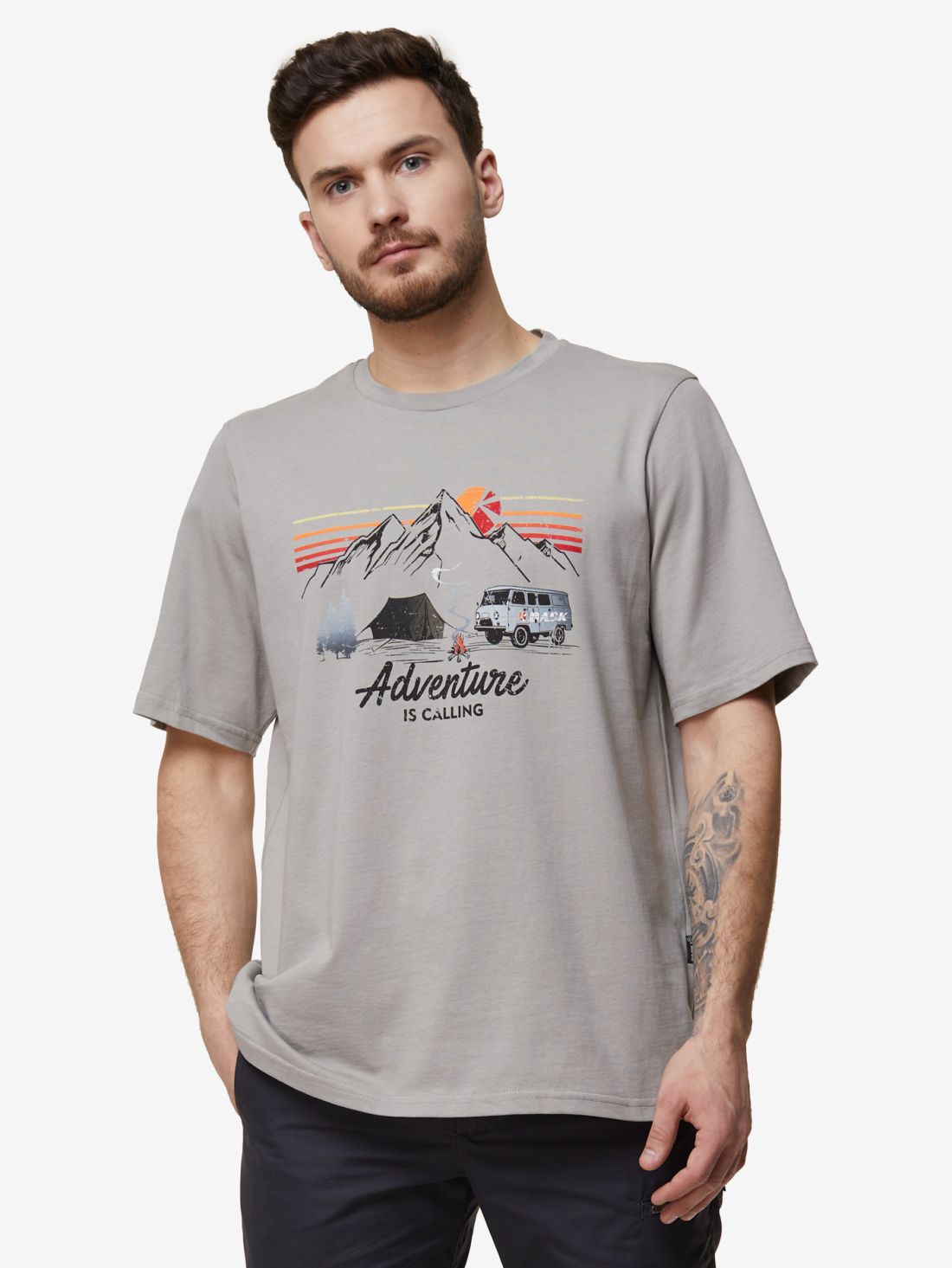 Лёгкая мужская футболка Bask Heritage