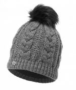 Buff - Модная шапка Knitted & Polar Hat Darla Grey Pewter