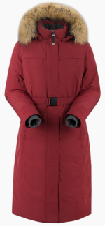 Женское пуховое пальто Sivera Волога МС 2022