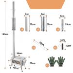 Походная печь King Camp 2320 Hot Tent Stove Plus