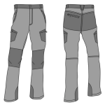 Защитные брюки для экспедиций Снаряжение Хамар-Дабан (виндблок)