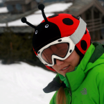 Чехол на шлем стильный Coolcasc 001 Ladybug