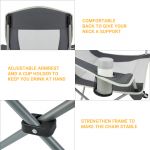 Удобные стулья для кемпинга King Camp 3818 Arms Chair