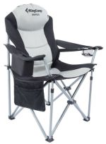 Удобное раскладное кресло King Camp 3888 Delux Steel Arms Chair