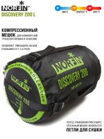 Мешок-кокон спальный левый Norfin Discovery 200 L (комфорт +10)