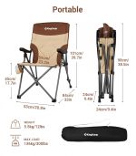 Кресло кемпинговое складное King Camp 2225 Polar C30