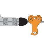 Резиновый стопор Kong ZAZA2 V STOP