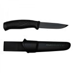 Нож с прорезиненой рукоятью Morakniv Companion BlackBlade