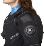 Высокотехнологичный сухой гидрокостюм женский Waterproof D10 Pro ISS