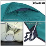 Трекинговая палатка с просторным тамбуром Talberg Malm 2