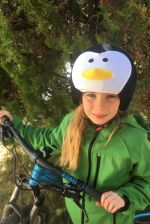 Нашлемник для спортивного шлема Coolcasc 047 Penguin
