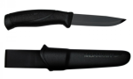 Нож с прорезиненой рукоятью Morakniv Companion BlackBlade