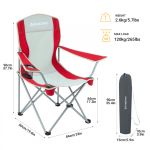 Удобные стулья для кемпинга King Camp 3818 Arms Chair