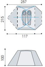 Палатка снаряжение Вега 2К (i)