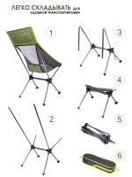 Кресло складное Norfin Impola Compact NF Alu